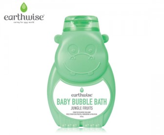 Earthwise 爱慧洗 山羊乳宝宝泡泡浴 绿色小河马 275毫升 Earthwise 爱慧洗 山羊乳宝宝泡泡浴 绿色小河马 275毫升
